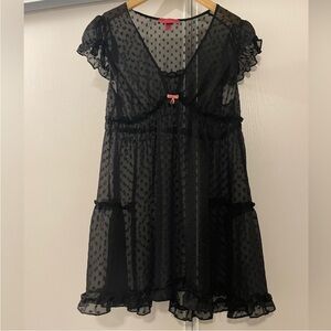 Vintage Betsy Johnson slip dress size L